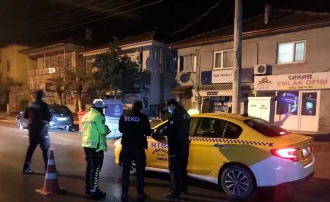Sakarya’da polis ekiplerince eş zamanlı uygulama