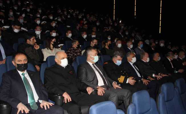 Samsun protokolü ‘Orman Vatandır-Çanakkale Ruhu’ belgeselini izledi