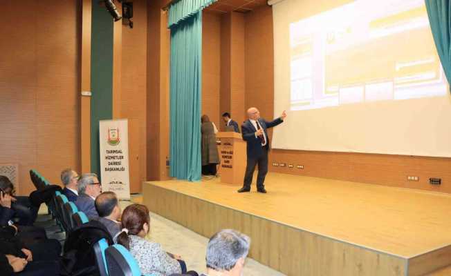 Şanlıurfa’da fıstık üreticilerine seminer düzenlendi