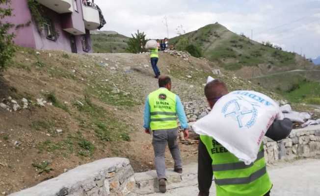 Şenoba belediyesinden halka dağıtılmak üzere 3 milyonluk gıda ihalesi