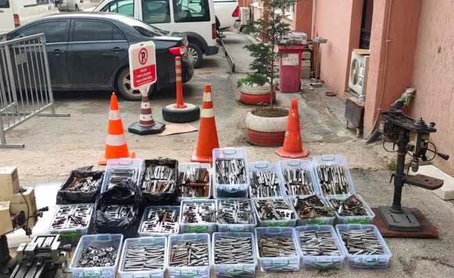 Silah kaçakçılarına 5 ilde operasyon: 44 gözaltı