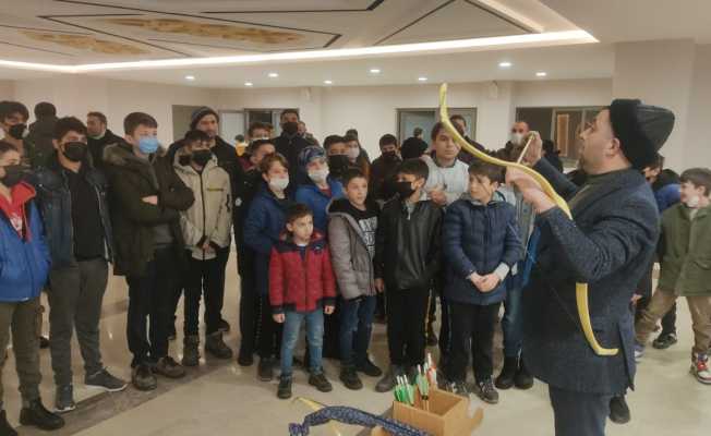 Sinop’ta “Baba beni camiye götür” projesi
