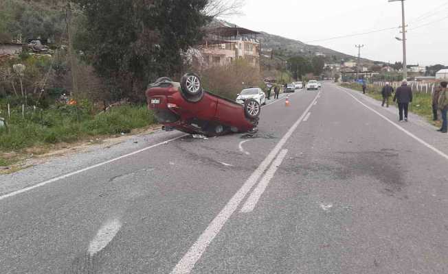 Söke’de trafik kazası: 1 yaralı