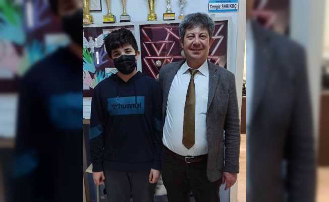 Şuhutlu 8. sınıf öğrencisi gururlandırdı
