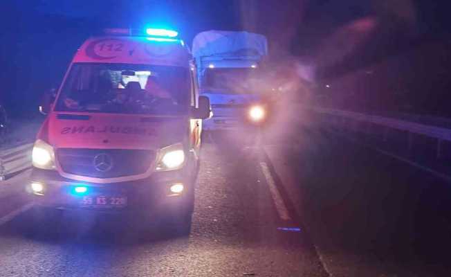 Tekirdağ’da trafik kazası: 1 ölü