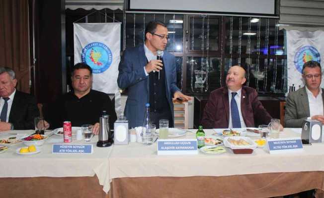 Tescillenen Alaşehir Kapamasının ustalarına plaket