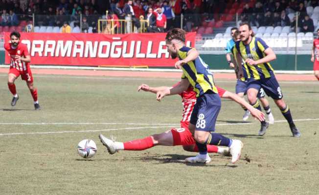 TFF 3. Lig: Karaman Belediyespor: 1 - Fatsa Belediyespor: 1