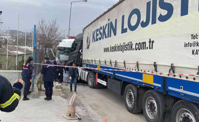 Tırının farını tamir etmek isterken canından oldu