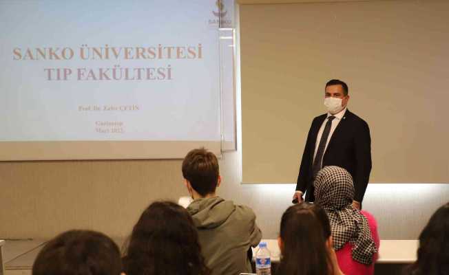 TOBB Fen Lisesi öğrencileri SANKO Üniversitesi’ne konuk oldu