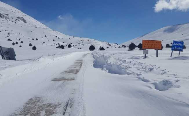 Tomarza - Tufanbeyli yolu ulaşıma açıldı