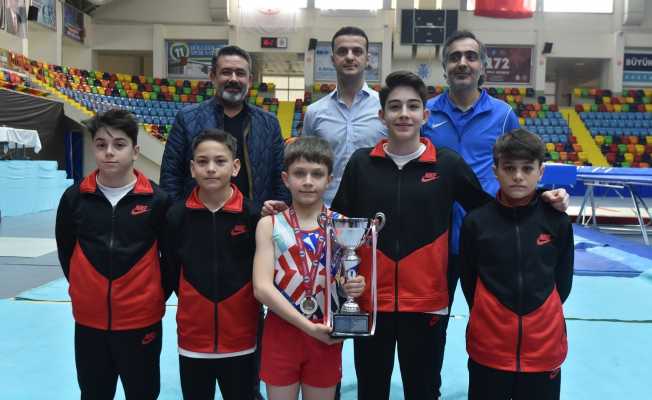 Trampolin Cimnastik Federasyon Kupası’na Karatay damgası