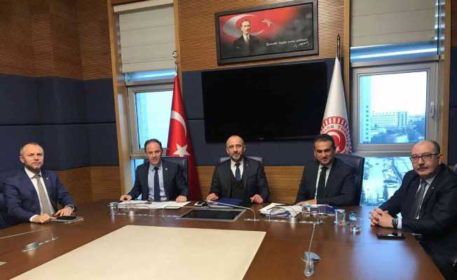 TSO Başkanları Ankara’da milletvekilleri ile buluştu