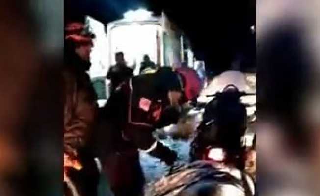 Tunceli’de yaralı vatandaşın yardımına ekipler koştu
