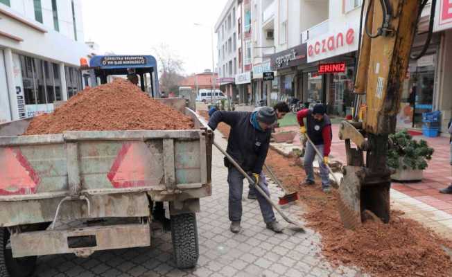 Turgutlu Belediyesi ekiplerinden yoğun çalışma