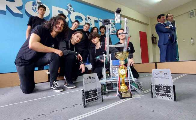 Türkiye şampiyonu robot, ABD’de dünya robotlarına meydan okuyacak