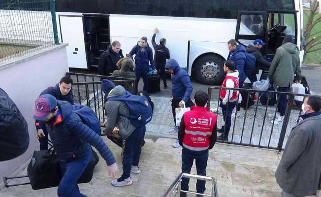 Türkiye’de mahsur kalan Ukraynalı sporcular, Tekirdağ’da misafir ediliyor
