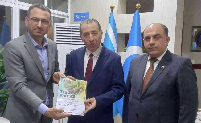 Türkmen Bakan Maruf’tan TRADEF’e destek