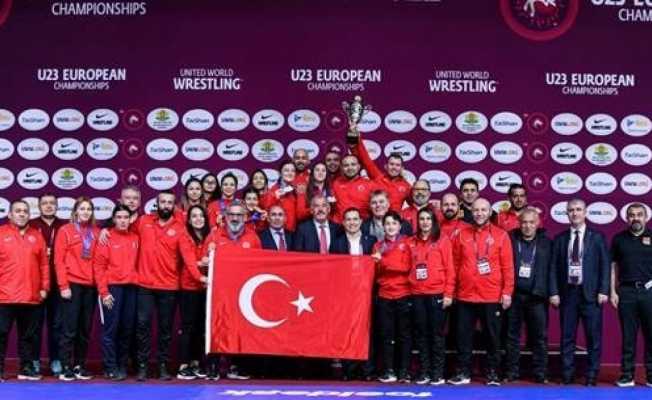 U23 Avrupa Güreş Şampiyonası’nda tarihi başarı
