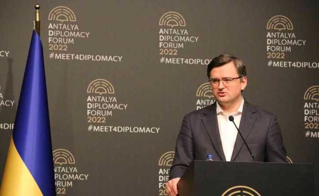 Ukrayna Dışişleri Bakanı Kuleba: “Rusya halihazırda bir ateşkes ilan edecek gibi görünmüyor”