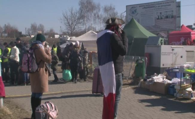 Ukraynalıların, Polonya’ya geçişi sürüyor