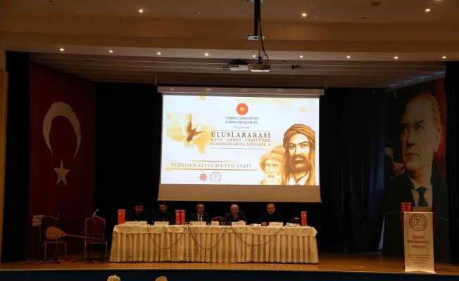 "Uluslararası Hoca Ahmet Yesevi’den Günümüze Gönül Erenleri-8" paneli Ankara’da gerçekleştirildi