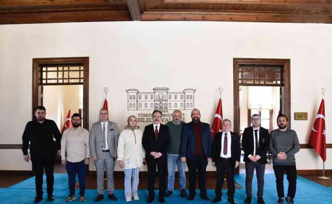 Vali Kızılkaya basın mensuplarını makamında ağırladı
