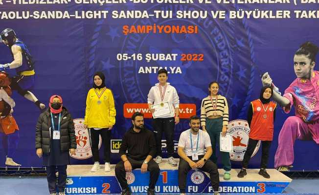 Wushu Kung Fu Türkiye Şampiyonasından Bartın Üniversitesine 2 altın madalya