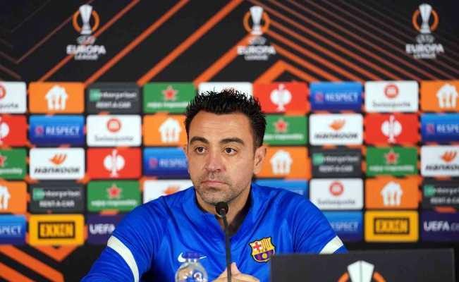 Xavi Hernandez: “Baskılı bir atmosferde oynayacağız”