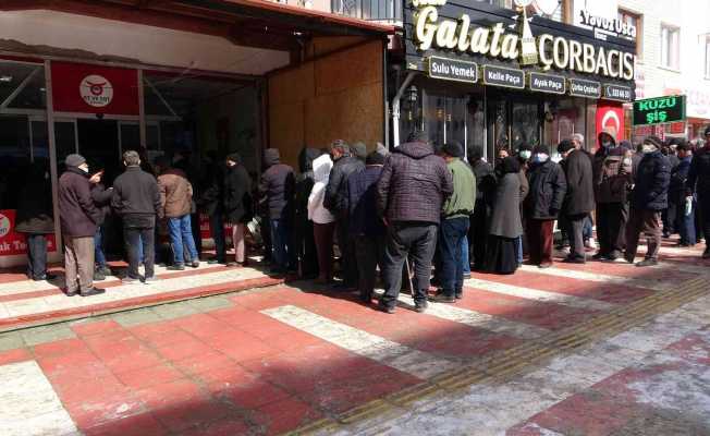 Yozgat’ta Et ve Süt Kurumu satış şubesinde Ramazan yoğunluğu yaşanıyor