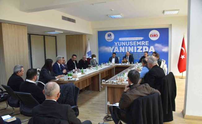 Yunusemre’de güvenlik toplantısı yapıldı