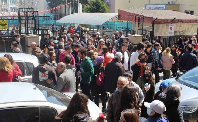 Yüzlerce aday askeri öğrenci olmak için ter döktü