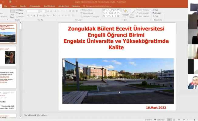 ZBEÜ’de engelsiz üniversite ve yükseköğretimde kalite konuşuldu