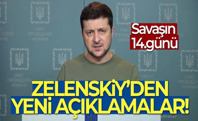 Zelenskiy: “Düşmanı kendi silahlarıyla yeneceğiz”