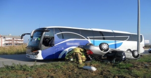Bandırma'da trafik kazası: 2 yaralı