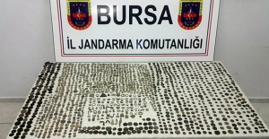 Bursa'da 600 Bin Liralık Tarihi Eser Ele Geçirildi