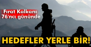 Fırat Kalkanı Harekatında Hedefler yerle bir!