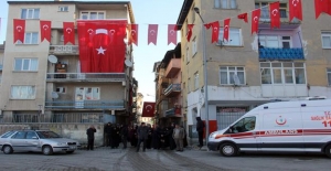 Şehidin cenazesi Erzurum’a getirildi