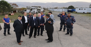 Vali Küçük’ten AFAD’a denetleme gibi ziyaret