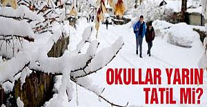 Bursa'da Yarın Okullar Tatil mi ? 30 Aralık Cuma