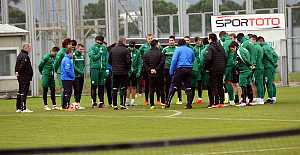 Bursaspor'da Ümraniyespor hazırlıkları sürüyor