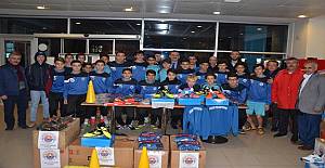 Gemlik Belediyespor'da Malzeme Sevinci