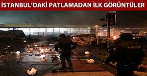 İstanbul Beşiktaş'taki Patlamadan İlk Görüntüler