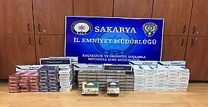 Sakarya'da yılbaşı uygulamasında çok sayıda çeşitli uyuşturucu madde ele geçirildi
