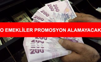 Bankaya borcu olan emekliler promosyon alamıyor