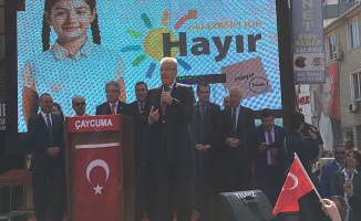CHP Eski Genel Başkanı Deniz Baykal Zonguldak'ta