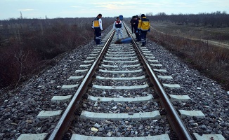 Konya'da tren raylarında ceset bulundu