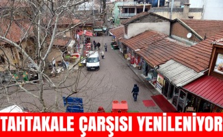 Tarihi Tahtakale Çarşısı yeniden hayat buluyor