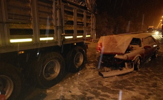 Yağışlı hava kazalara yol açtı: 3 yaralı