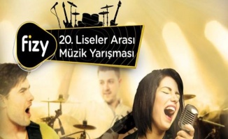 fizy 20. Liseler Arası Müzik Yarışması'nda Hande Yener konseri
