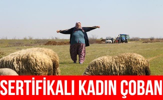 Sertifikalı kadın çoban: "Şerife Ana"